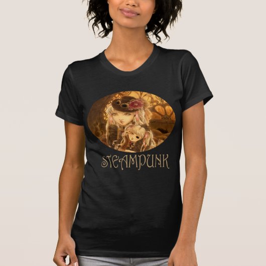 Steampunk Dark Fantasy T-shirt (Voorkant)