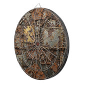 Steampunk Dartboard Dartbord (Voorkant Rechts)
