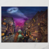 Steampunk - De grote snor Flyer (Voorkant)