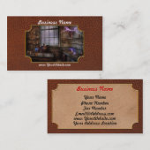Steampunk - De Mad Scientist Visitekaartje (Voorkant / Achterkant)
