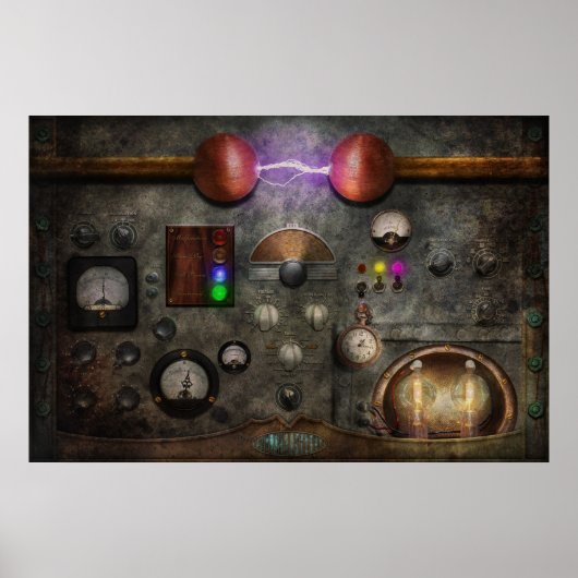 Steampunk - de Modulator Poster (Voorkant)