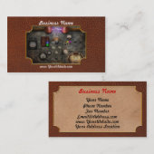 Steampunk - de Modulator Visitekaartje (Voorkant / Achterkant)