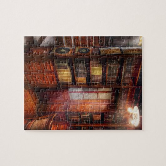 Steampunk - De semi-private studie Legpuzzel (Horizontaal)