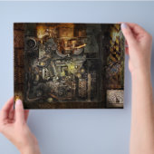 Steampunk - De Turret Computer Flyer (Hand)