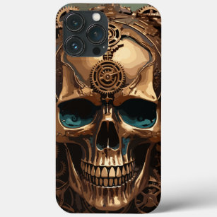 Steampunk decoratieve schedel Case-Mate iPhone case