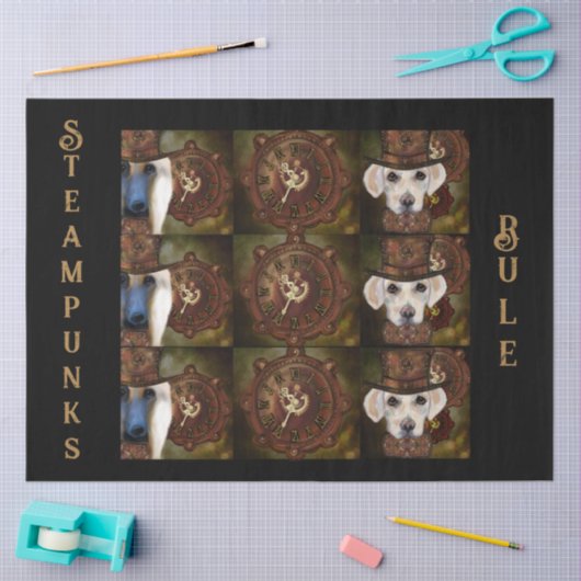 Steampunk Decoupage Papier (Craft)