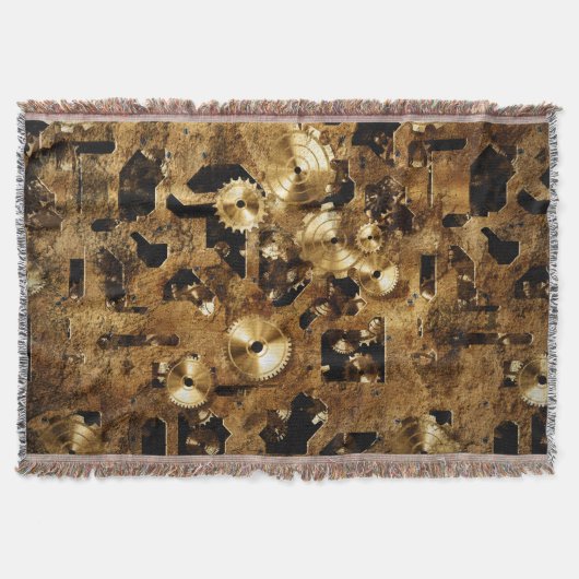 Steampunk Deken (Voorkant)