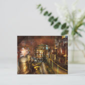 Steampunk - Denk aan Tanks Briefkaart (Staand voorkant)