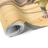 Steampunk Desert Explorer Mouse  Cadeaupapier (Rol Hoek)