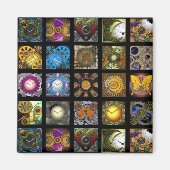 Steampunk Design Magneet (Voorkant)