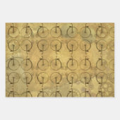 Steampunk Design tandwielen gevild Inpakpapier Vel (Voorkant 2)