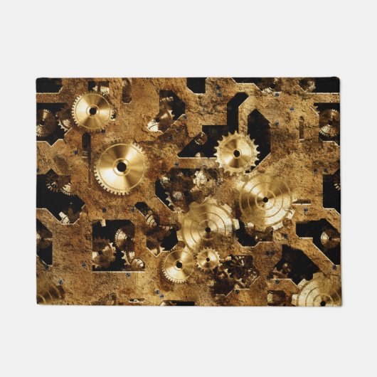 Steampunk Deurmat (Voorkant)