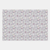 Steampunk Diamonds Parels Verjaardag Inpakpapier Vel (Voorkant)