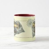 Steampunk Diriable Air Tour Coffee Mugs Mok (Midden)