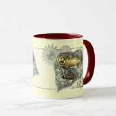 Steampunk Diriable Air Tour Coffee Mugs Mok (Voorkant rechts)