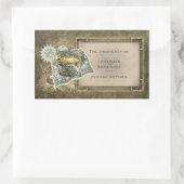 Steampunk Diriible Air Tour Boekplaat Stickers (Tas)