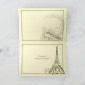 Steampunk Diritible Air Tour Groetjes Kaart (Binnen)