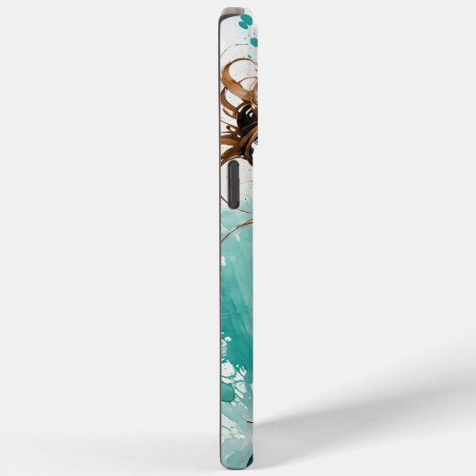 Steampunk Diva ⚙️ Style Retro-Futurist Case-Mate iPhone Case (Achterkant / Rechts)