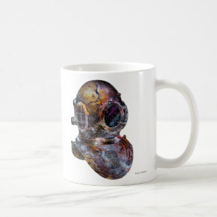 Steampunk Diver's Helmet Koffiemok