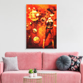 Steampunk Doll Canvas Afdruk (Insitu (Woonkamer))