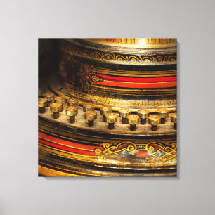 Steampunk - Doodschrijver Canvas Afdruk