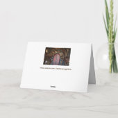 steampunk door greeting card kaart (Achterkant)