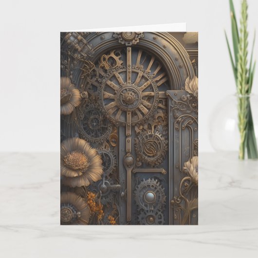 Steampunk Door | U ontbreekt Kaart (Voorkant)