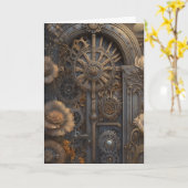 Steampunk Door | U ontbreekt Kaart (Gele Bloem)