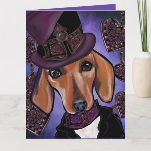 STEAMPUNK DOXIE KAART (Voorkant)