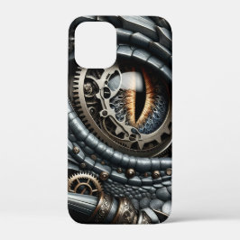 Steampunk Dragon Eye Close-up AI Art Case-Mate iPhone Case