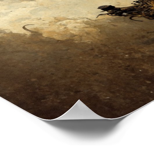 Steampunk Dragon Poster (Hoek)