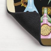 Steampunk Dragon Potions Boeken Muismat (Hoek)