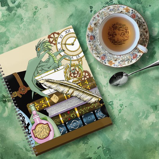 Steampunk Dragon Potions Boeken Planner