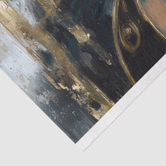 Steampunk Dragon Tattoo Fantasy Decoupage Art Tissuepapier (Detail)