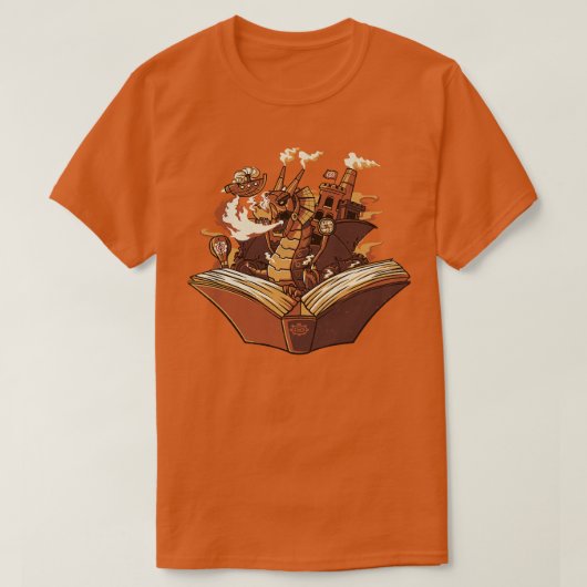Steampunk Dragon van Tobe Fonseca T-shirt (Design voorkant)