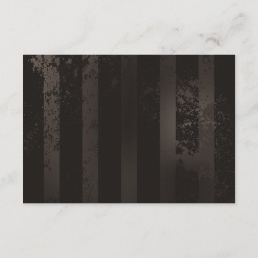 Steampunk Dragonflies op bruine gestreepte achterg Advieskaart (Achterkant)