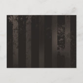 Steampunk Dragonflies op bruine gestreepte achterg Advieskaart (Achterkant)