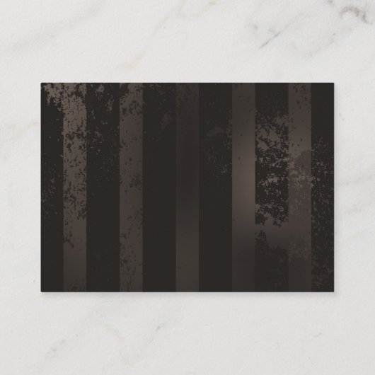 Steampunk Dragonflies op bruine gestreepte achterg Advieskaart (Achterkant)