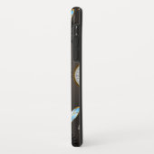 Steampunk Dragonflies op bruine gestreepte achterg Case-Mate iPhone Case (Achterkant/links)