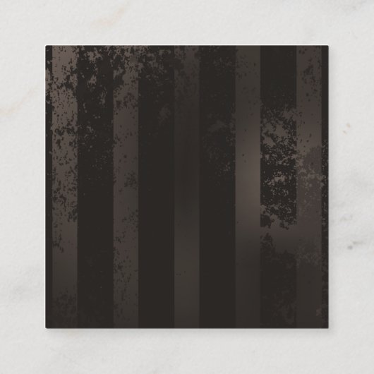 Steampunk Dragonflies op bruine gestreepte achterg Contactkaartje (Achterkant)