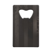 Steampunk Dragonflies op bruine gestreepte achterg Creditkaart Flessenopener (Achterkant)