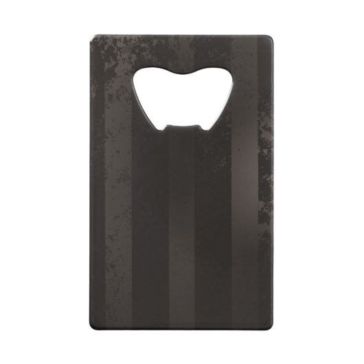 Steampunk Dragonflies op bruine gestreepte achterg Creditkaart Flessenopener (Achterkant)