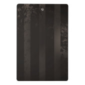 Steampunk Dragonflies op bruine gestreepte achterg Mini Klembord (Achterkant)