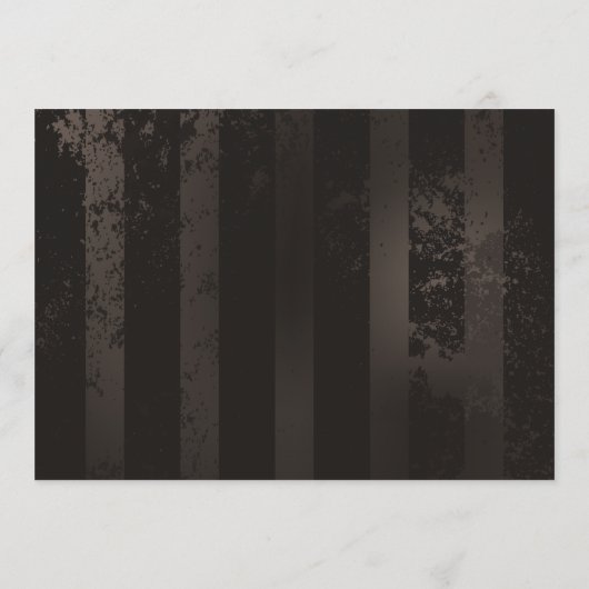 Steampunk Dragonflies op bruine gestreepte achterg Programmakaart (Achterkant)