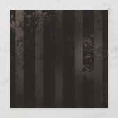 Steampunk Dragonflies op bruine gestreepte achterg Programmakaart (Achterkant)