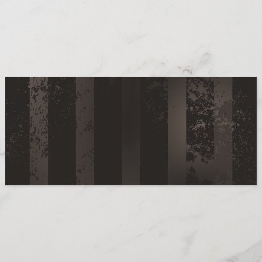 Steampunk Dragonflies op bruine gestreepte achterg Programmakaart (Achterkant)