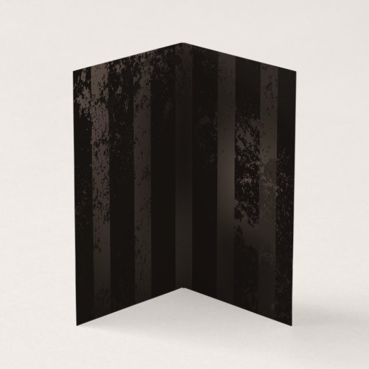 Steampunk Dragonflies op bruine gestreepte achterg Visitekaartje (Binnen)