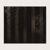 Steampunk Dragonflies op bruine gestreepte achterg Visitekaartje (Binnenkant ongevouwen)