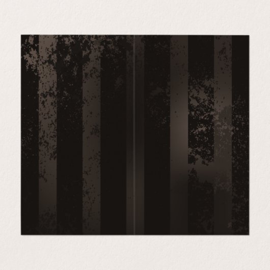 Steampunk Dragonflies op bruine gestreepte achterg Visitekaartje (Binnenkant ongevouwen)