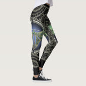 Steampunk Dragonfly Leggings (Rechts)